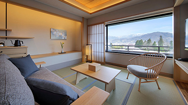 半露天風呂付客室