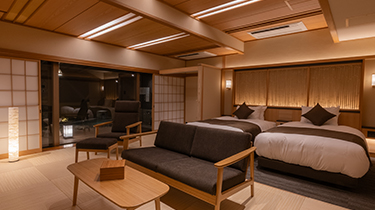 茶寮露天風呂付客室プレミアム