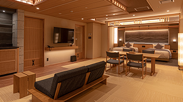 茶寮露天風呂付客室プレミアムスイート