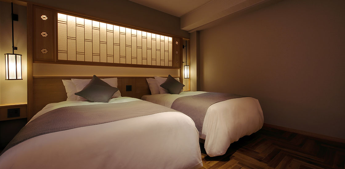 半露天風呂付客室