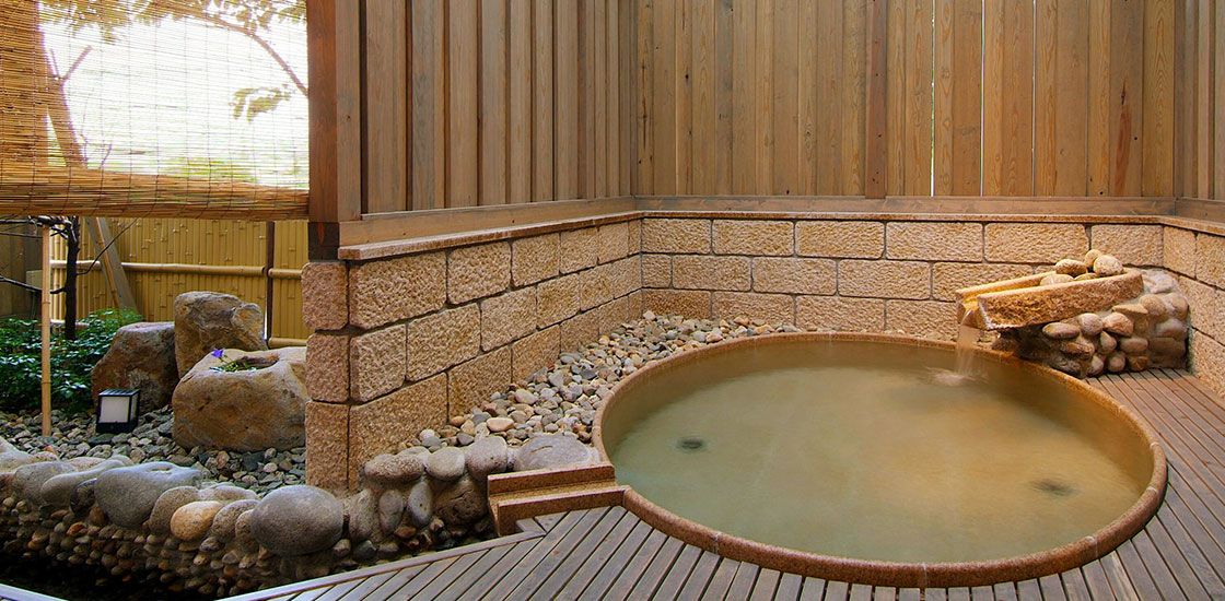 茶寮露天風呂付客室